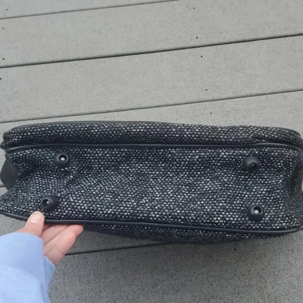 Vintage American Tourister Tweed Briefcase Carry On Bag